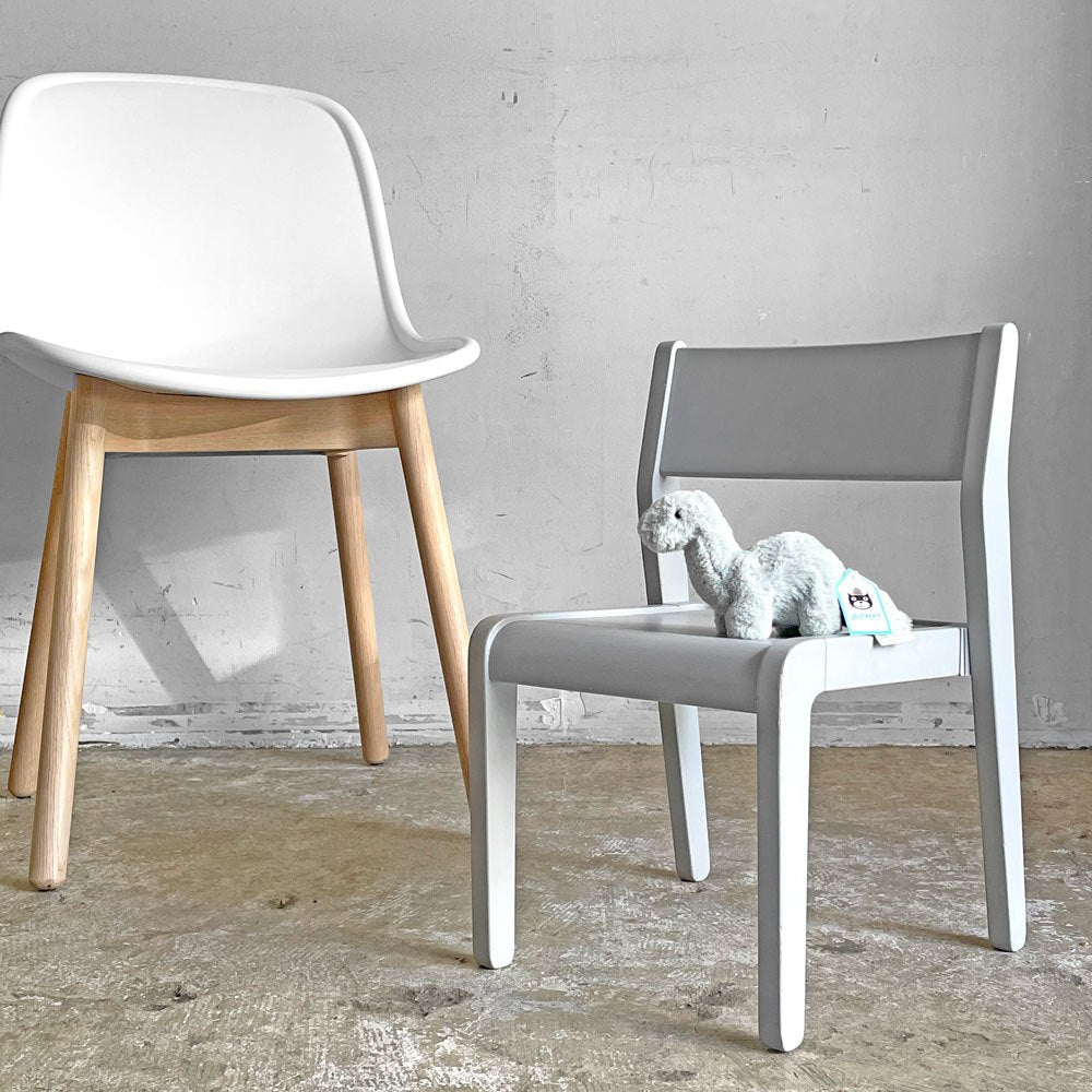 アクタス ACTUS ノーム キッズチェア NORM Kids Chair スモールチェア 子供椅子 ライトグレー 廃盤 ■