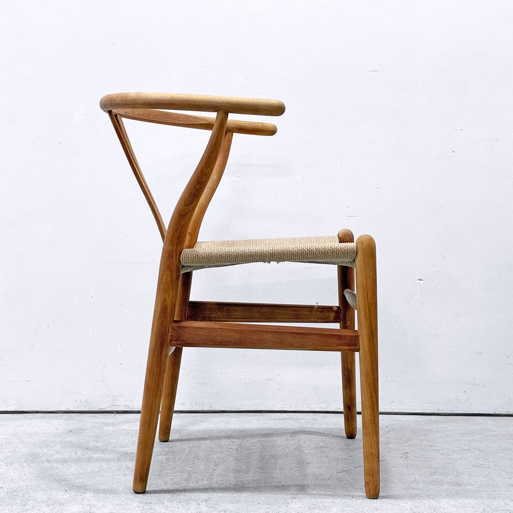 カールハンセン＆サン Carl Hansen & Son CH24 Yチェア オイルフィニッシュ ビーチ材 ハンス・J・ウェグナー デンマーク ペーパーコード張替済 日本仕様サイズ ビンテージ C ●