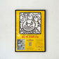 キース・ヘリング Keith Haring イベントポスター 1994年 Thalia Buchhandlung Hamburg  ドイツ 書店 ストリートアート アートフレーム 額装品 ★