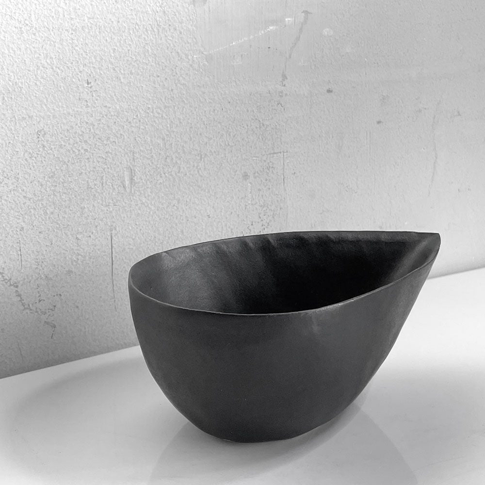 井山三希子 片口 ピッチャー H6.5cm タタラ作り 陶芸家 現代作家 ■