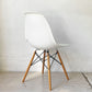 ハーマンミラー Herman Miller サイドシェルチェア ポリプロピレン ホワイト ドゥエルレッグ C&R イームズ ミッドセンチュリー A ★