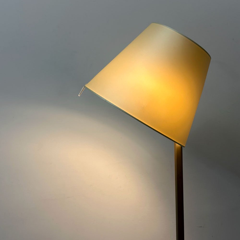 アルテミデ Artemide メランポテラ MELAMPO TERRA フロアライト スタンドライト アッパーライト 3way仕様 ブロンズカラー エイドリアン・ガルデール イタリアモダン ●