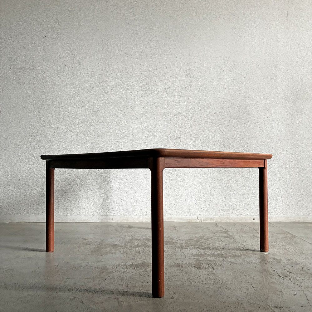 ジャパンビンテージ Japan Vintage チーク材 ダイニングテーブル スクエア W120cm ミッドセンチュリー 北欧スタイル 〓