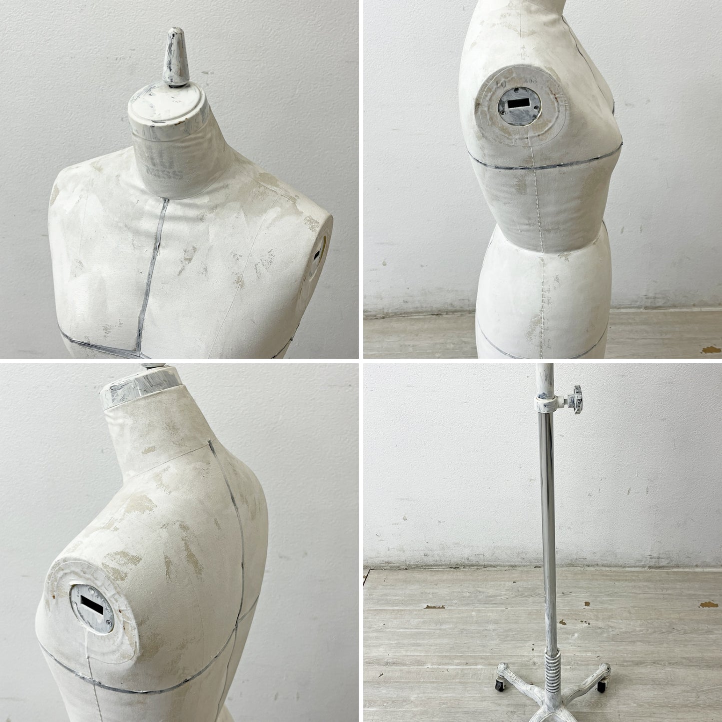 アミコファッションズ AMIKO FASHIONS DRESS FORM 2nd EDITION ミス10号 MISS 10 レディトルソー ボディ 人台 ホワイトペイント 大洋工芸 TAIYO 店舗什器 ●