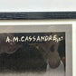 アドルフ・ムーロン・カッサンドル Adolphe Mouron Cassandre NORD-EXPRESS 1927 - L’ATELIER MOURLOT 1995 リトグラフ アートフレーム ポスター 額装品 ●