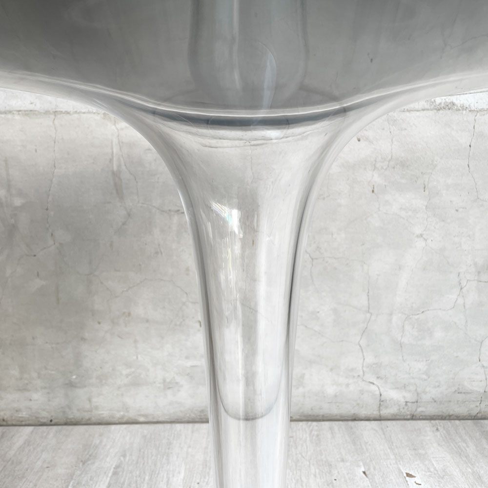 カルテル Kartell ティップトップ TIPTOP サイドテーブル ブラック PMMA フィリップ・スタルク Philippe Starck イタリア 定価￥52,500- ♪