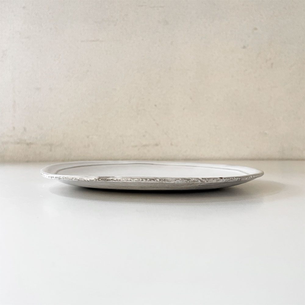 アスティエ・ド・ヴィラット ASTIER de VILLATTE シンプル SIMPLE プレート 19cm フランス 定価￥17,050- B ◎