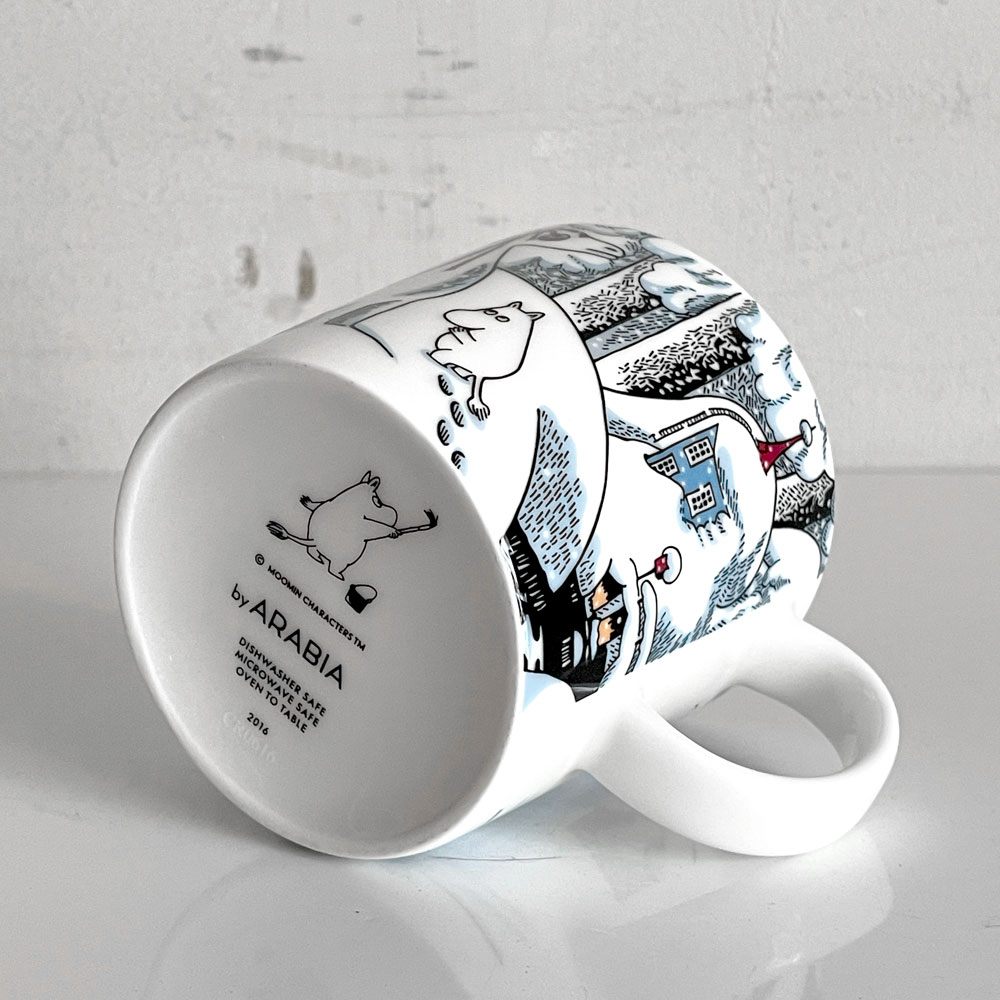 アラビア ARABIA ムーミンマグ MOOMIN スノーホース 2016年 冬限定 トーベ・ヤンソン フィンランド 北欧食器 ■