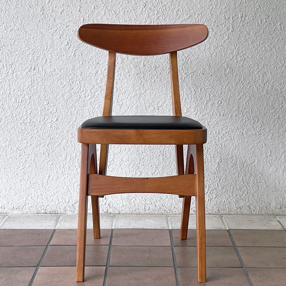 モダンデザイン Modern design ダイニングチェア 合皮 レトロ ジャパニーズモダン ◇