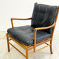 カールハンセン＆サン Carl Hansen & Son OW149 コロニアルチェア ラウンジチェア オーク材オイル仕上げ THOR307 本革 オーレ・ヴァンシャー ●