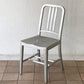 エメコ emeco ネイビー NAVY チェア No.1006 ダイニングチェア ブラッシュドアルミ インダストリアル ミッドセンチュリーデザイン 定価159,500円 ◇