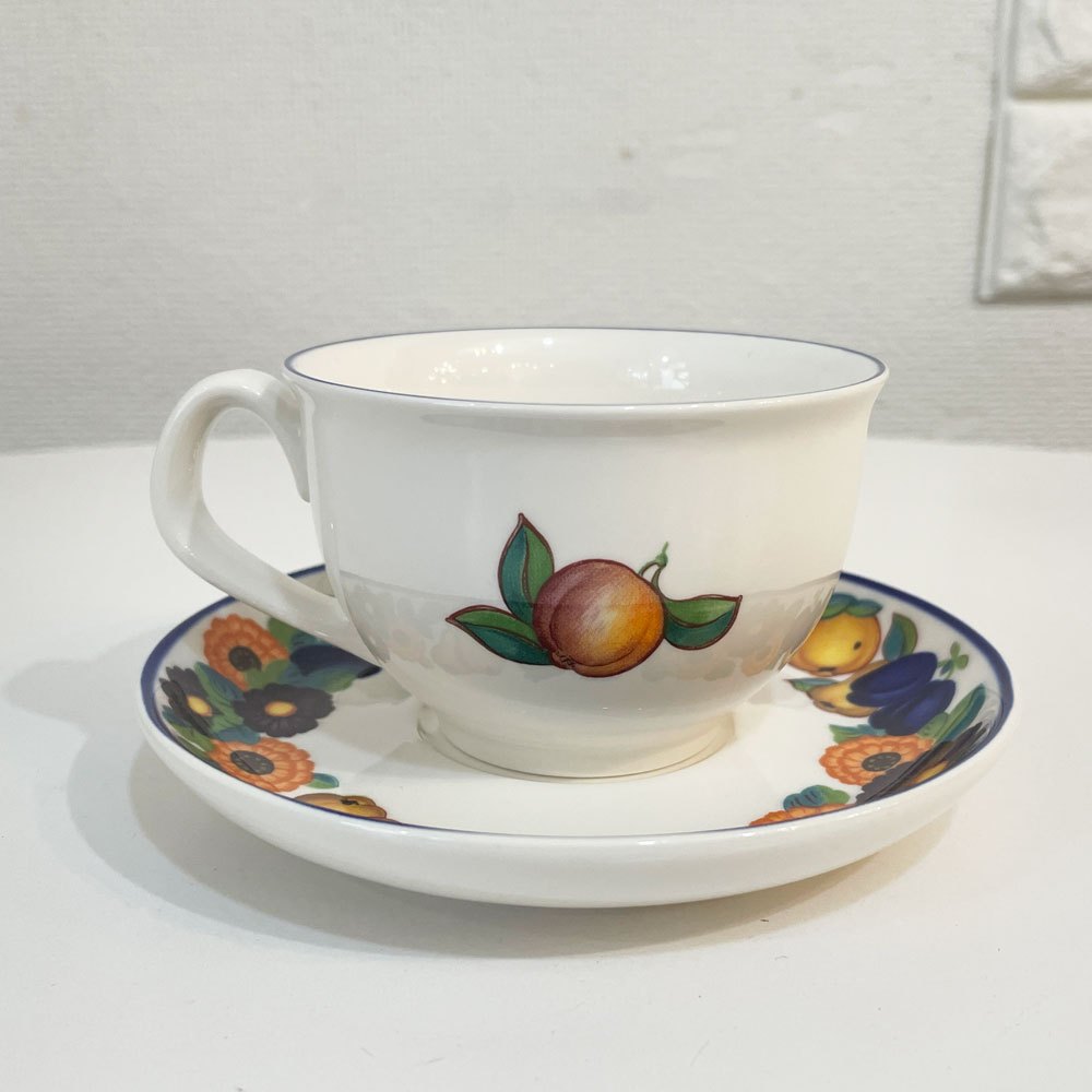 ロイヤルコペンハーゲン ROYAL COPENHAGEN ゴールデンサマｰ GoldenSummer カップ＆ソーサー 北欧雑貨 A ◎