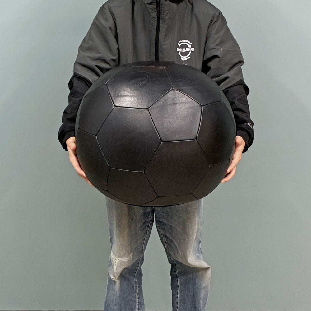 Montis プーフ PLAYTIME クッション オットマン スツール Studio Job  レザー ブラック 店舗什器 ◎