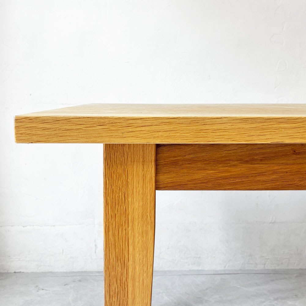 ザ・コンランショップ THE CONRAN SHOP バレル BARREL ダイニングテーブル W160cm ヨーロピアンオーク材 無垢集成材 ナチュラルスタイル 定価￥260.000- ★