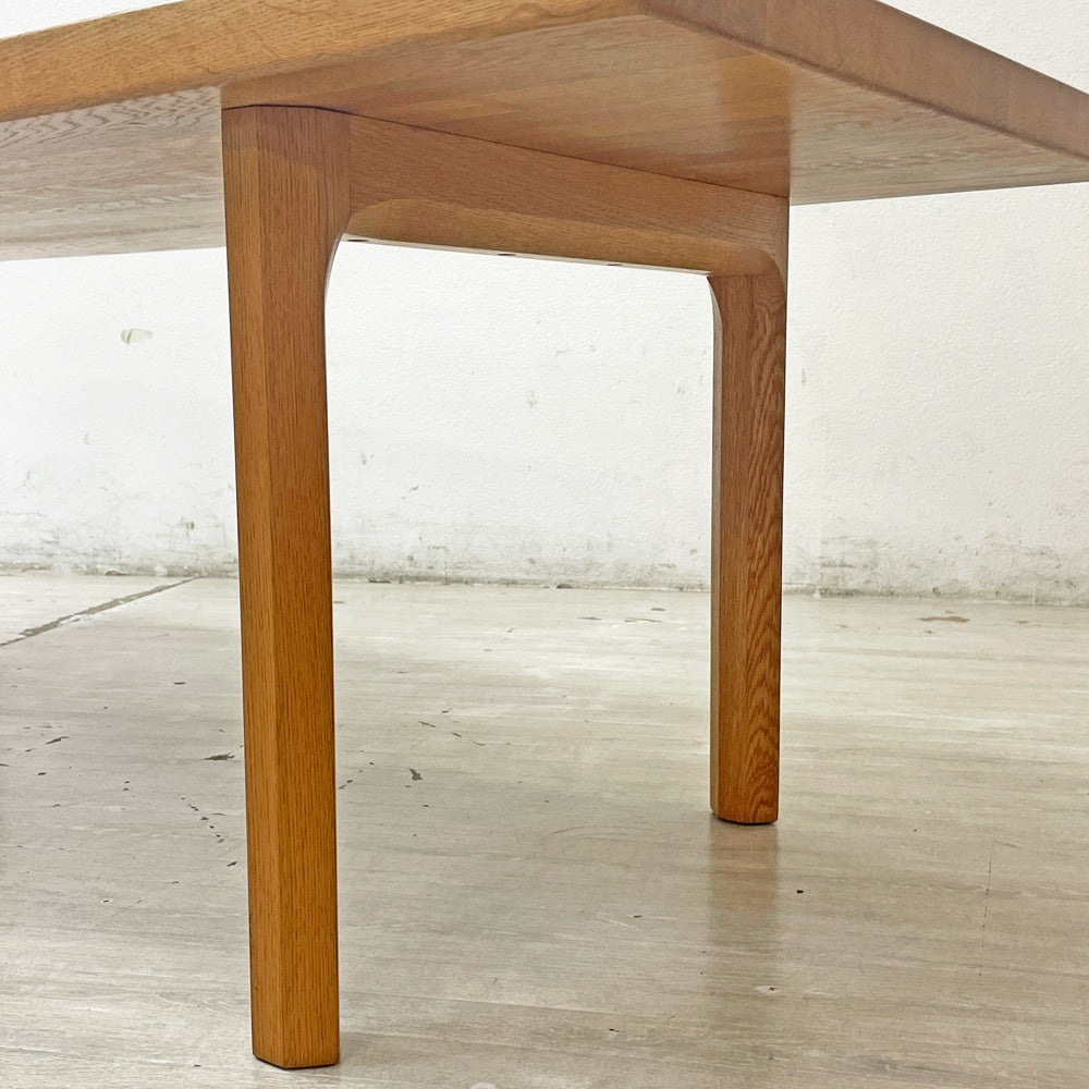 ミカエルラーセン A. Mikael Laursen オーク無垢材 ローテーブル コーヒーテーブル イルム・ヴィッケルソ ILLUM WIKKELSO デザイン デンマーク ビンテージ 希少 ●