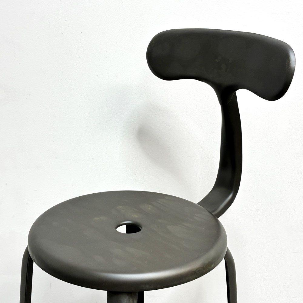フェールトラヴァイユ FER TRAVAIL ニコルチェア NICOLLE Chair SH80 カウンターチェア スチール マットクリア仕上げ 別注モデル インダストリアル D ●
