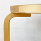 アルテック artek スツール60 Stool60 バーチ材 3本脚 アルヴァ・アアルト ナチュラルラッカー 80周年記念モデル 北欧家具 ★