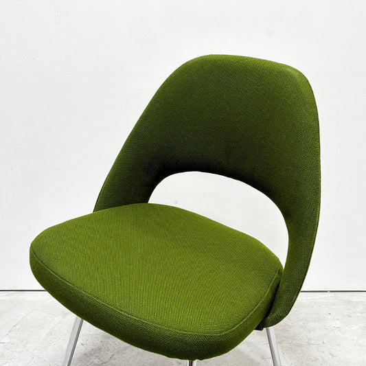 ノル Knoll サーリネンコレクション 72 サイドチェア ダイニングチェア アームレス メタルベース 座面張替え済み 参考定価￥287,100- ●