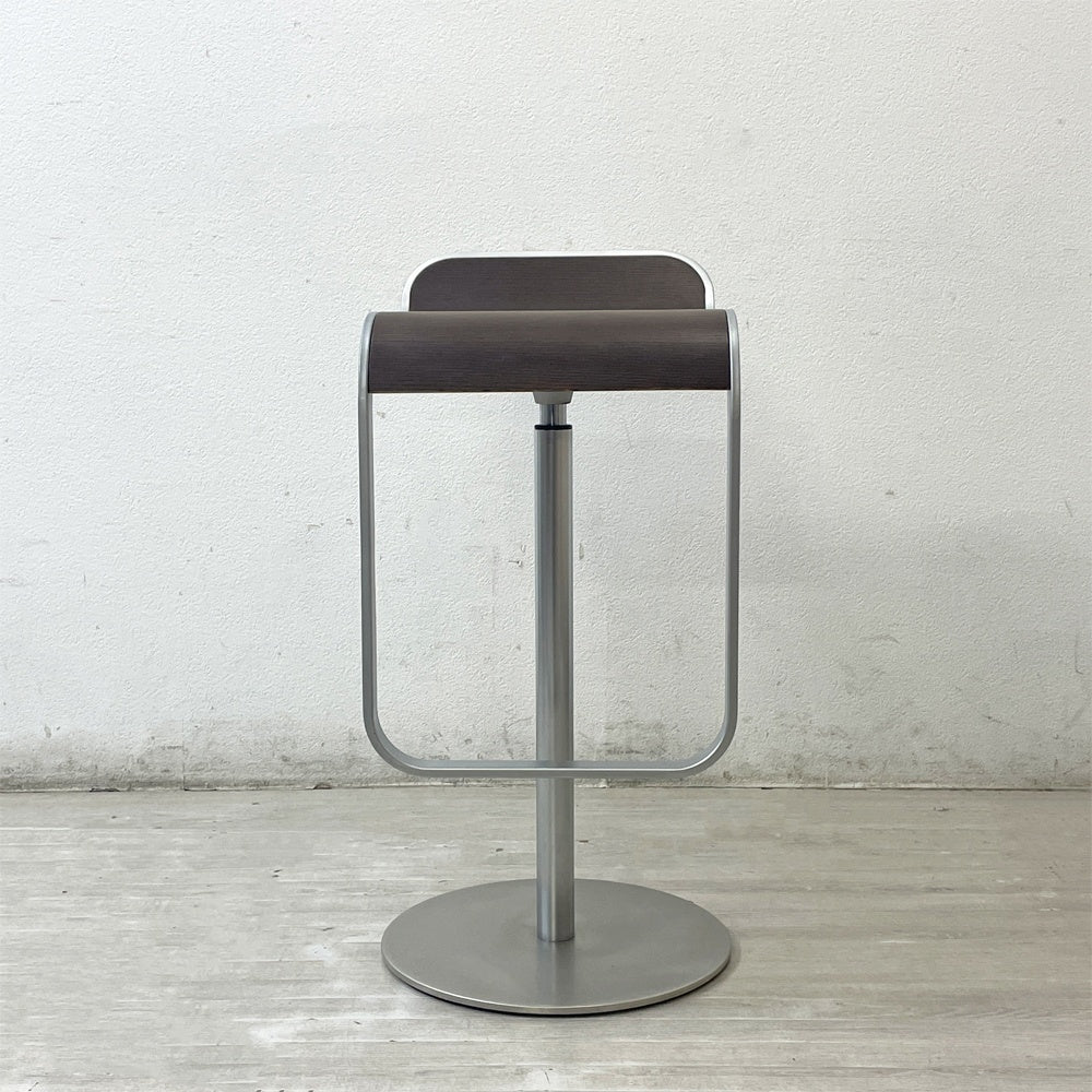 ラパルマ La palma レム LEM カウンタースツール 昇降式 カウンターチェア ハイスツール ウッドシート ダークウォールナット AZUMI アズミ A ●