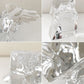 バカラ Baccarat アメリカンイーグル 鷹 ガラスオブジェ 置物 W25.5cm クリスタルガラス フランス 参考定価￥194,400- ◎