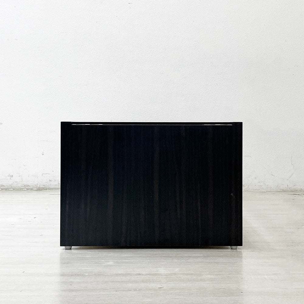 ナチュラルモダンスタイル ガラステーブル リビングテーブル センターテーブル ウッドフレーム W120cm ●