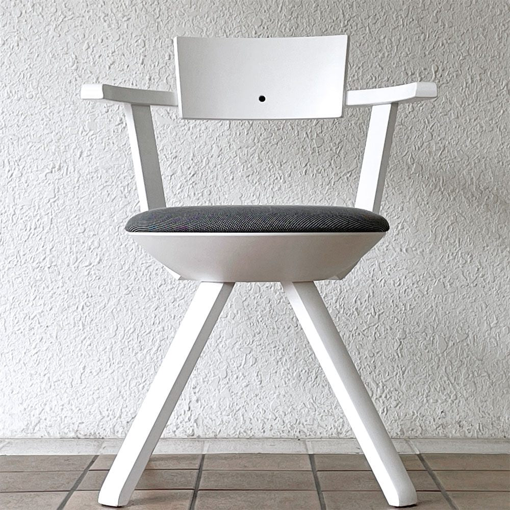 アルテック artek ライバル チェア RIVAL CHAIR コンスタンチン・グルチッチ Konstantin Grcic ホワイトラッカー ライトグレー 回転式 デスクチェア 北欧 フィンランド ◇