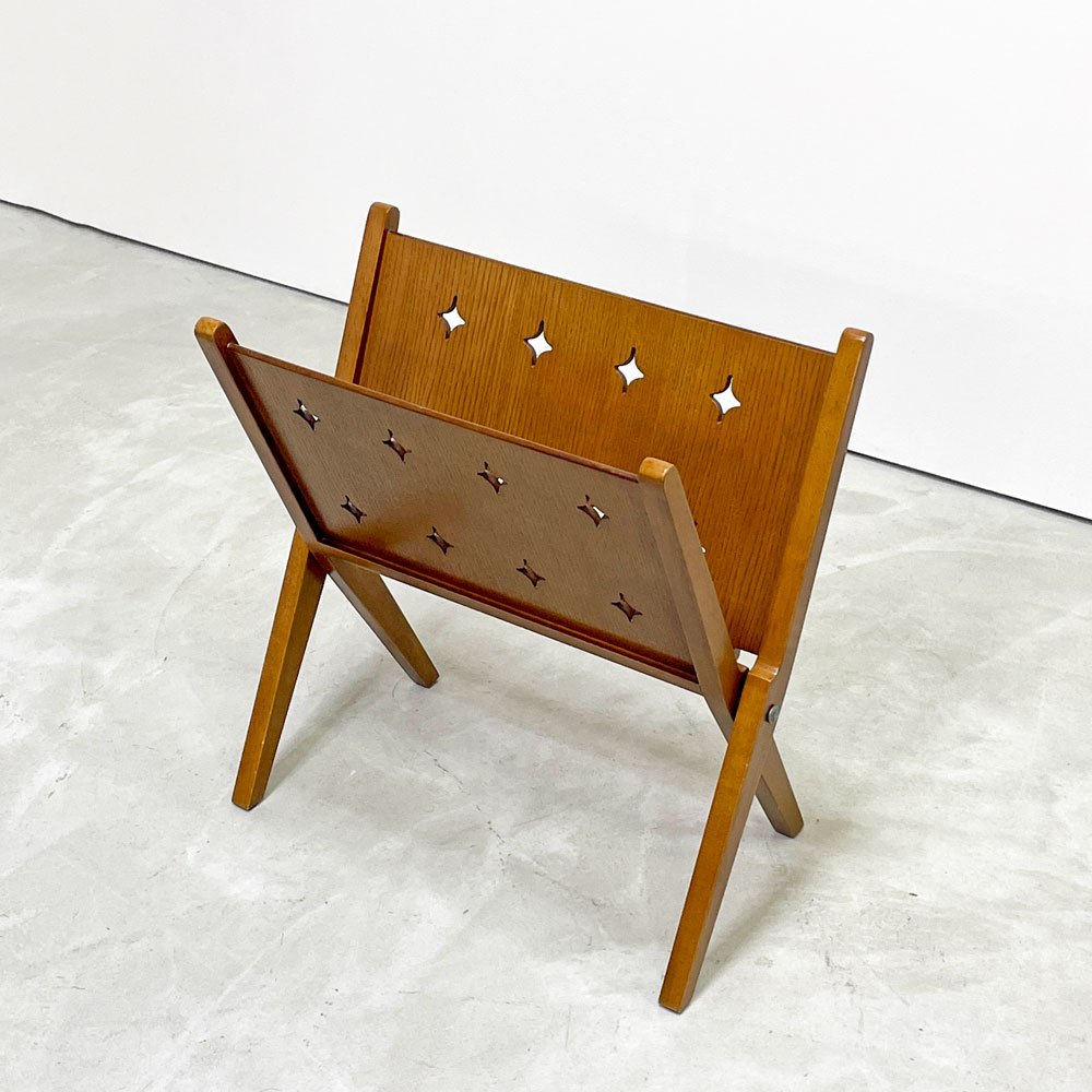 アクメファニチャー ACME Furniture ブルックス BROOKS BOOK STAND ブックスタンド マガジンラック 折りたたみ 定価￥13,200- 廃番 ●