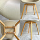 ヘイ HAY アバウト ア チェア ABOUT A CHAIR AAC 23 アームチェア ファブリック張り ダイニングチェア ベージュ系ファブリック オーク材 北欧 廃番 ♪