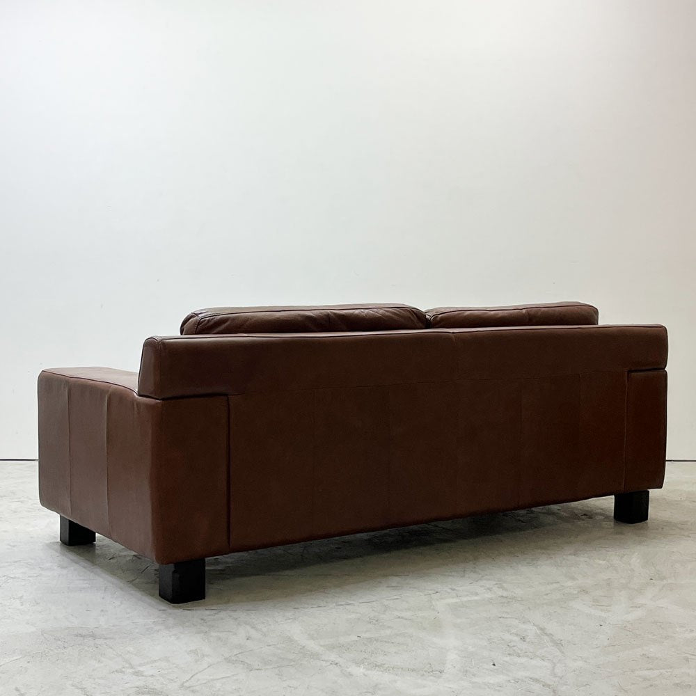 イデー IDEE セリュー ソファ SERIEUX SOFA 2Pソファ 2人掛け ライトショコラ Light chocolate 本革 定価 259,900円 ●