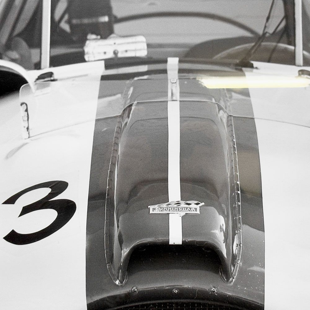 ザ・コンランショップ THE CONRAN SHOP アートフレーム カニンガム Cunningham C-4R レーシングカー インテリア イギリス ●