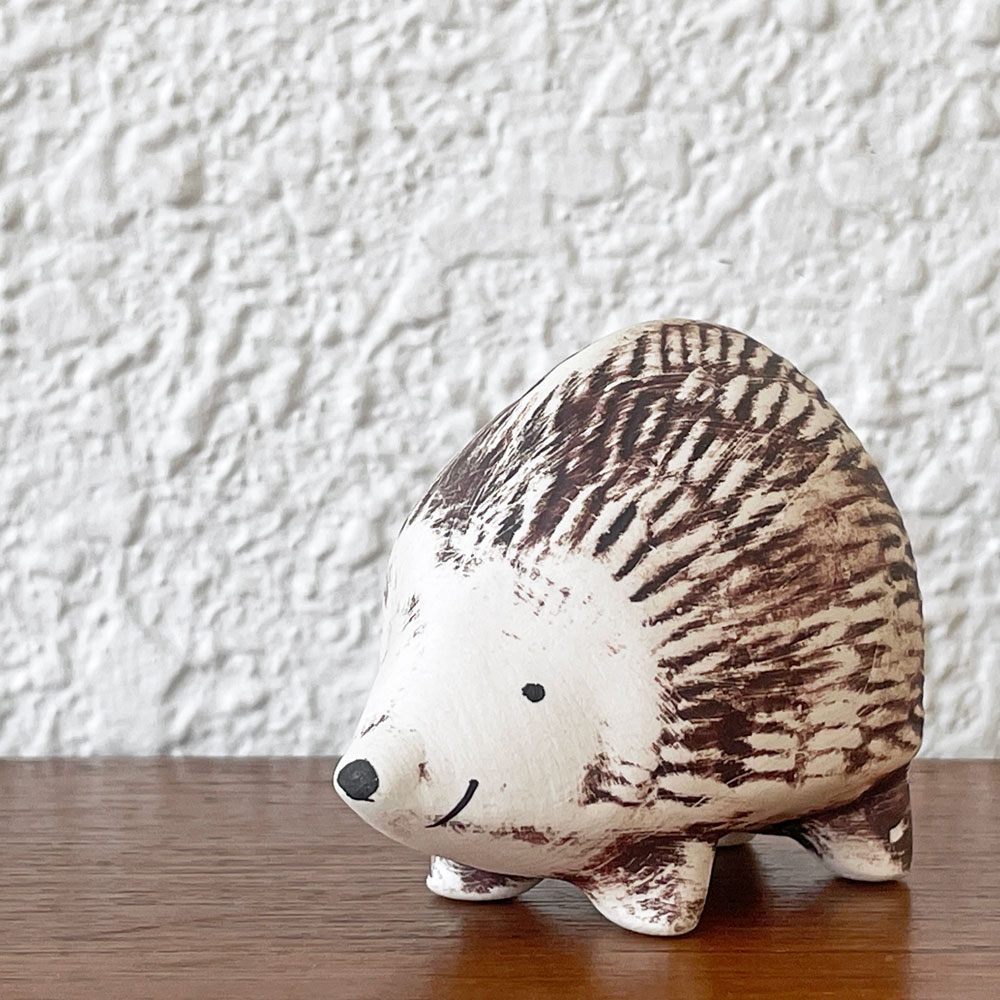 ケラミックスタジオグスタフスベリ KERAMIK STUDION GUSTAVSBERG ハリネズミ HEDGEHOG イギー IGGY 陶製フィギュリン リサラーソン Lisa Larson スウェーデン 北欧 ◇