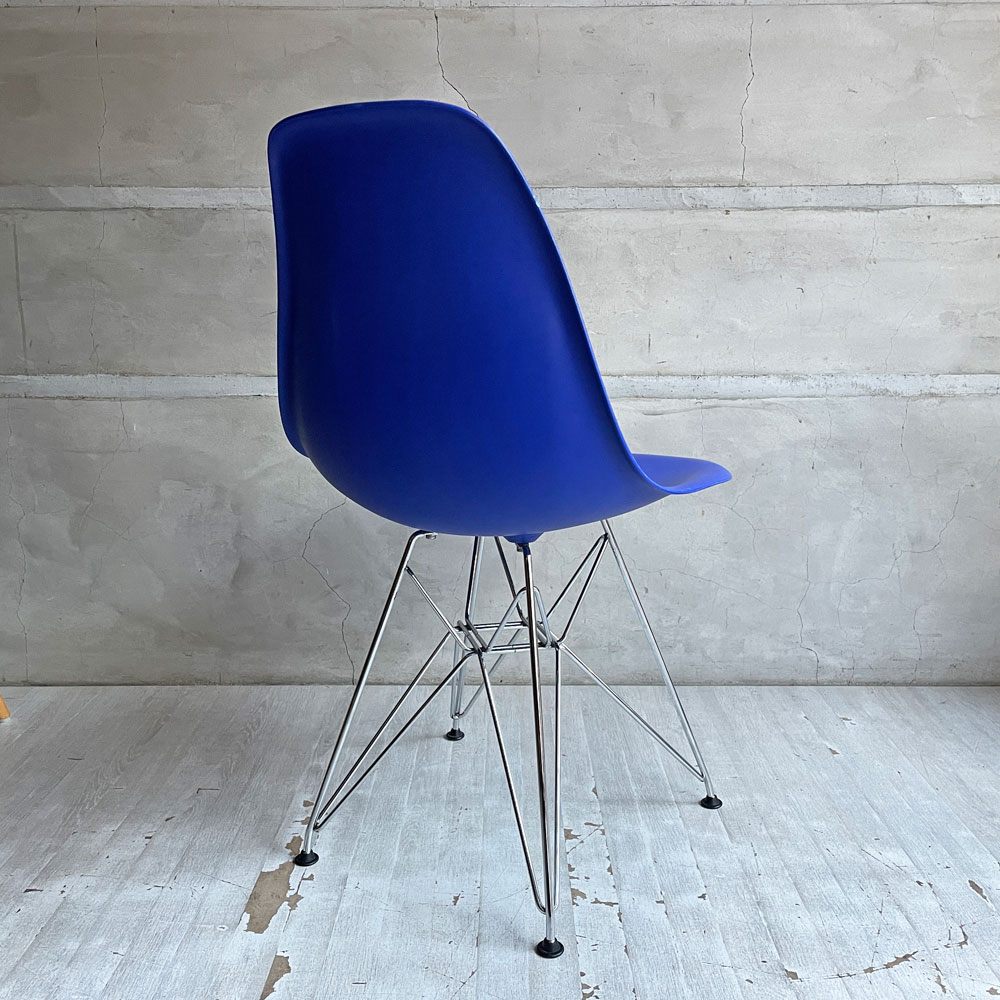 ヴィトラ vitra サイドシェルチェア エッフェルベース ブルー ポリプロピレン イームズ ミッドセンチュリー ♪