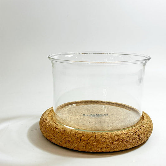 ボダノバ Boda Nova ガラスボウル ＋ コルクマット 耐熱ガラス シグネ・ペーション・メリン Signe Persson Melin 北欧食器 スウェーデン B ★