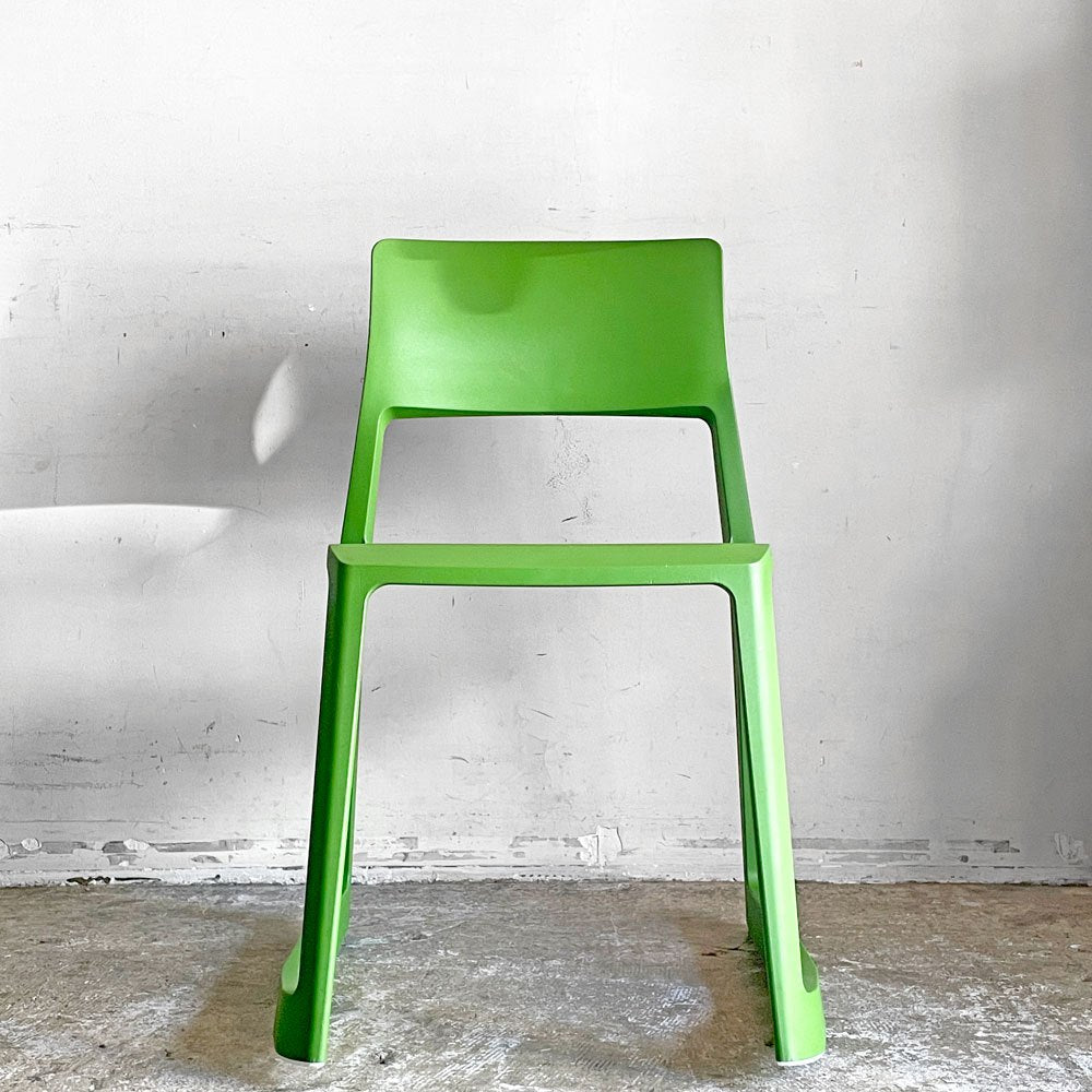 ヴィトラ Vitra ティプトン Tipton チェア スタッキングチェア チルト機能 ロッキングチェア グリーン B ■