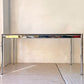 USMハラー USM Haller モジュラーファニチャー ハラーテーブル ワーキングデスク W150cm アジャスター パールグレーラミネート(ホワイト) 高さ調整機能付 スイス ★
