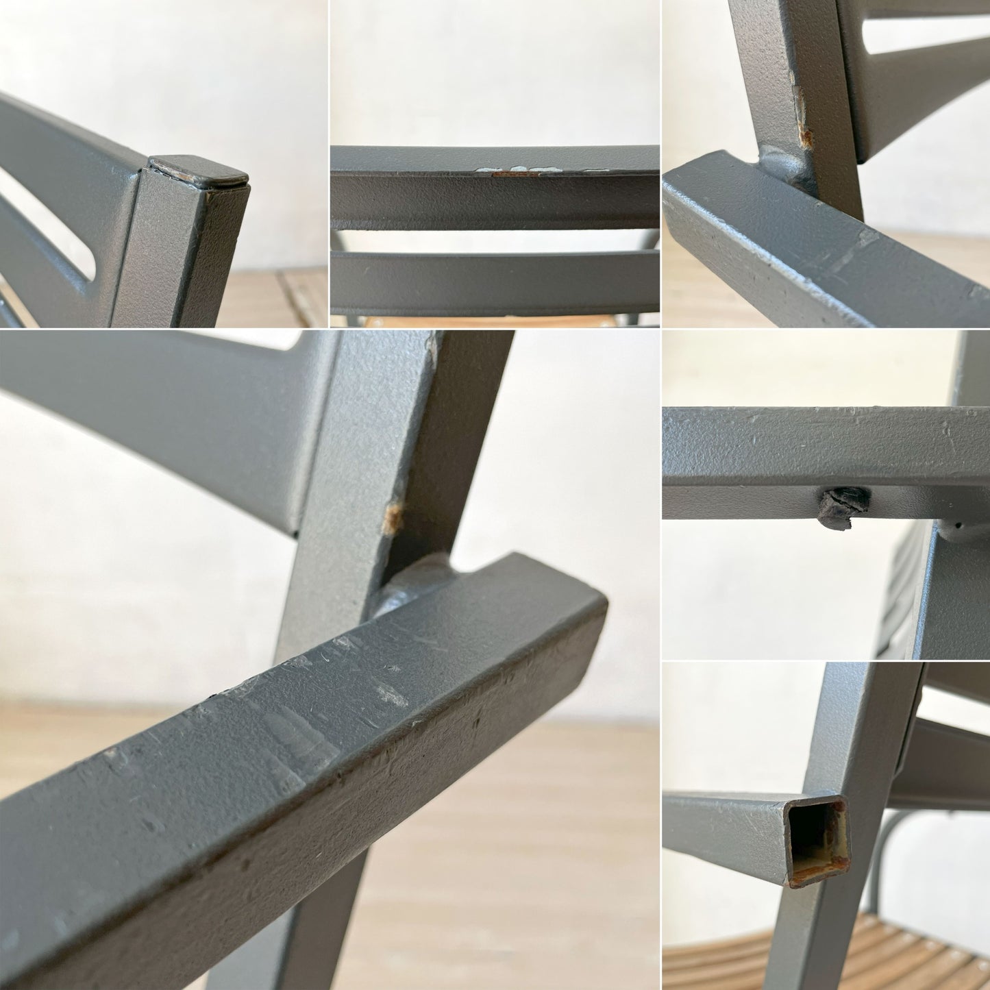 エミュー emu セーニョチェア SEGNOCHAIR ガーデンチェア アーム スタッキング イタリア ニ脚セット ★