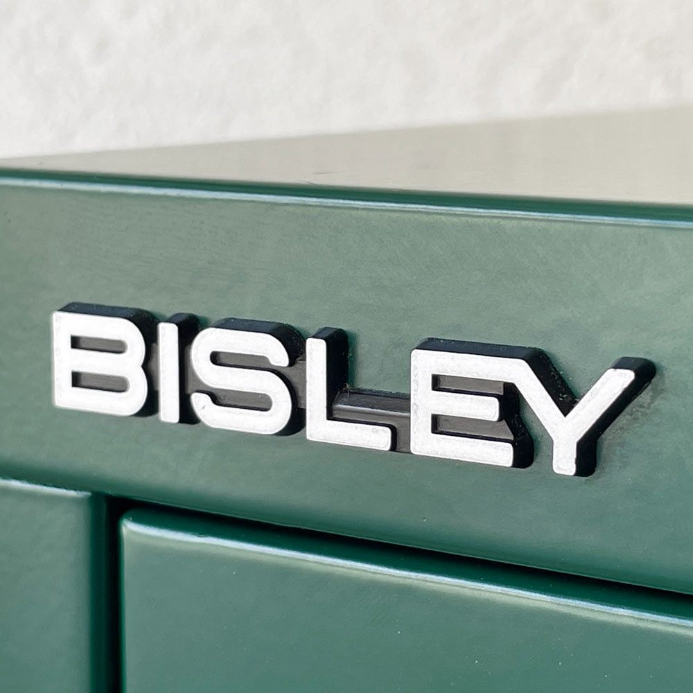 ビスレー BISLEY ベーシック BASICシリーズ BA3/8B キャビネット 抽斗8杯 スチールワゴン オフィス 店舗什器 グリーン 英国 ◇