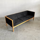 ハーマンミラー Herman Miller ビンテージ ネルソン キューブ グループ シーティング ソファ 3シーター W1940 Nelson Cube Sofa 76" ブラック ミッドセンチュリーモダン 〓