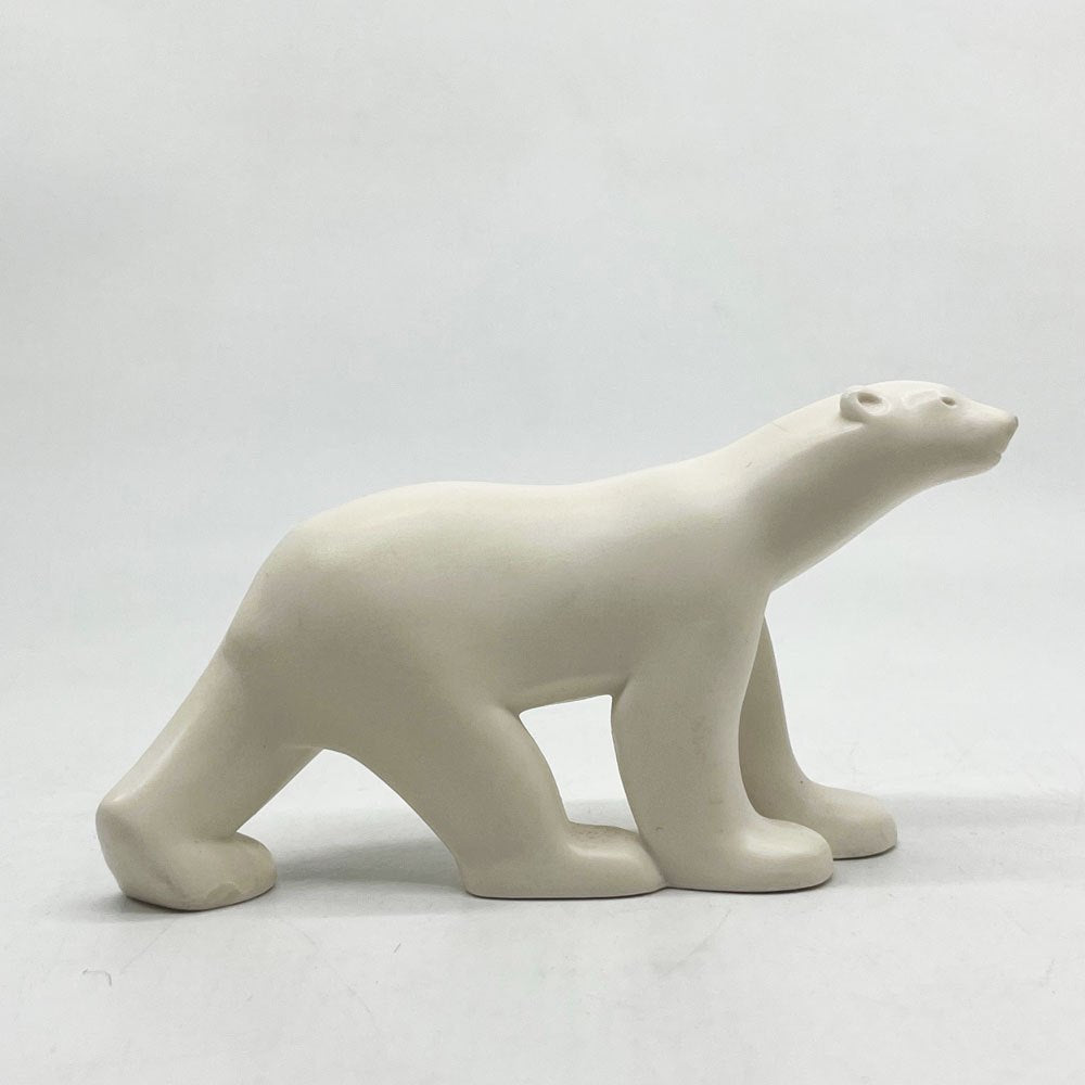フランソワポンポン François Pompon フィギュア シロクマ Ours blanc オブジェ フランス PAPO社製 PVC製 ●