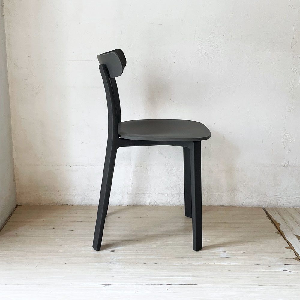 ヴィトラ Vitra APC オールプラスチック チェア All Plastic Chair ジャスパー モリソン Jasper Ｍorrison グラファイトグレー ① ★