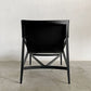 カッシーナ Cassina グランドツアー Grand Tour ピロッタ 470 PILOTTA ラウンジチェア レザーシート ブラック ロドルフォ・ドルドーニ 参考価格33万円 廃番 B 〓
