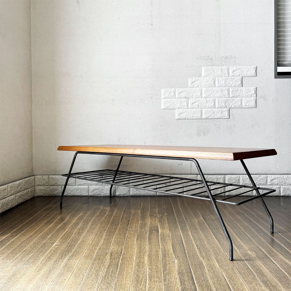 アクメファニチャー ACME Furniture ベルズ BELLS FACTORY COFFEE TABLE ファクトリーコーヒーテーブル ローテーブル W120cm アッシュ材 廃番 ◎