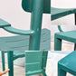 ザ・コンランショップ THE CONRAN SHOP ハイライン アウトドア アームチェア HIGHLINE OUTDOOR ARM CHAIR グリーン A ◎