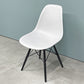 ハーマンミラー HermanMiller サイドシェルチェア ドゥエルレッグ DSW アルパイン × エボニー ポリプロピレン製 イームズ ミッドセンチュリー B ◎