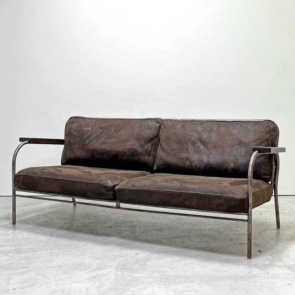 ジャーナルスタンダードファニチャー j.s.F ラバルセクショナルソファ LAVAL SECTIONAL SOFA 2Pソファ レザー ソファ スチール 工業系 ●