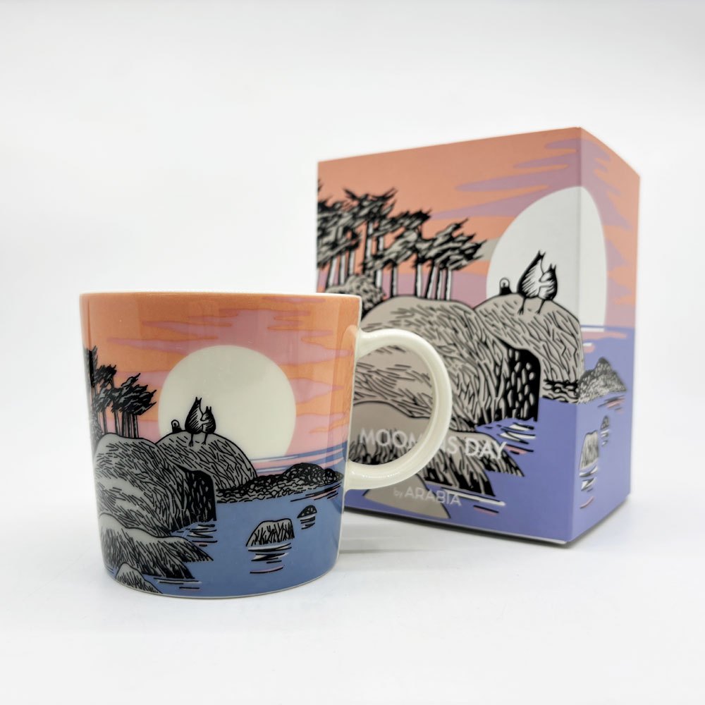 アラビア ARABIA ムーミンマグ MOOMIN ムーミンズデイ ムーミンの日 2018年 一日限定販売 フィンランド 北欧食器 箱付き ●