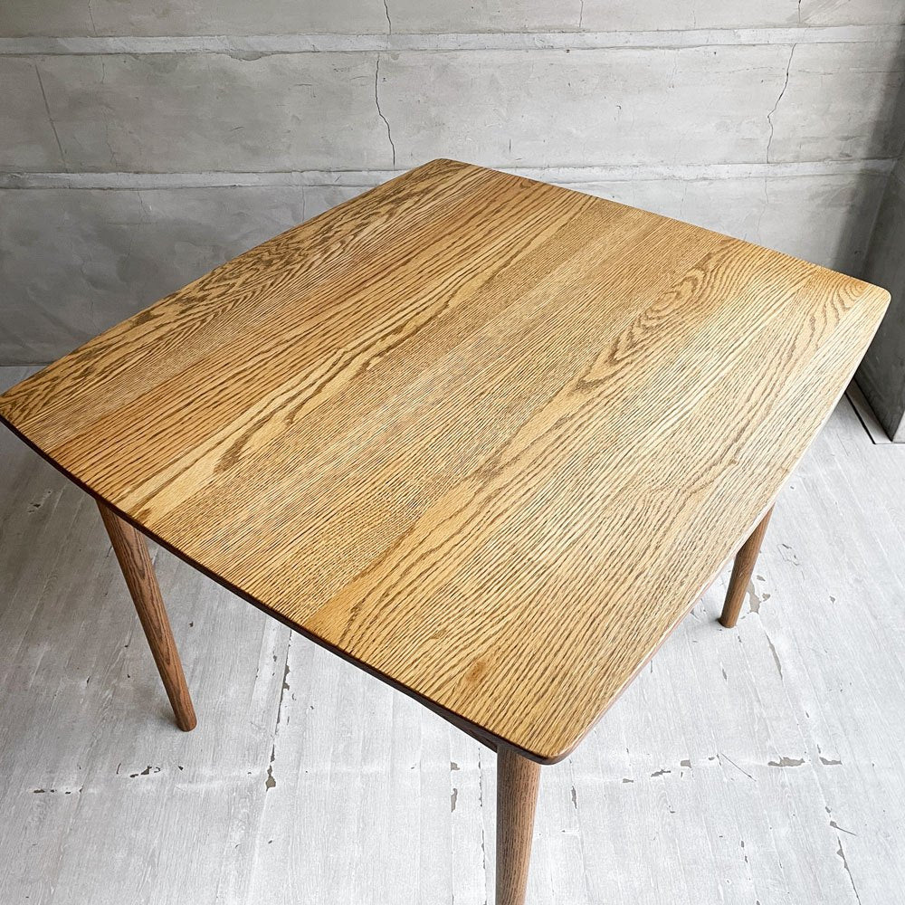 モモナチュラル MOMO Natural ベント VENT ダイニングテーブル オーク材 W96cm ナチュラルデザイン ♪