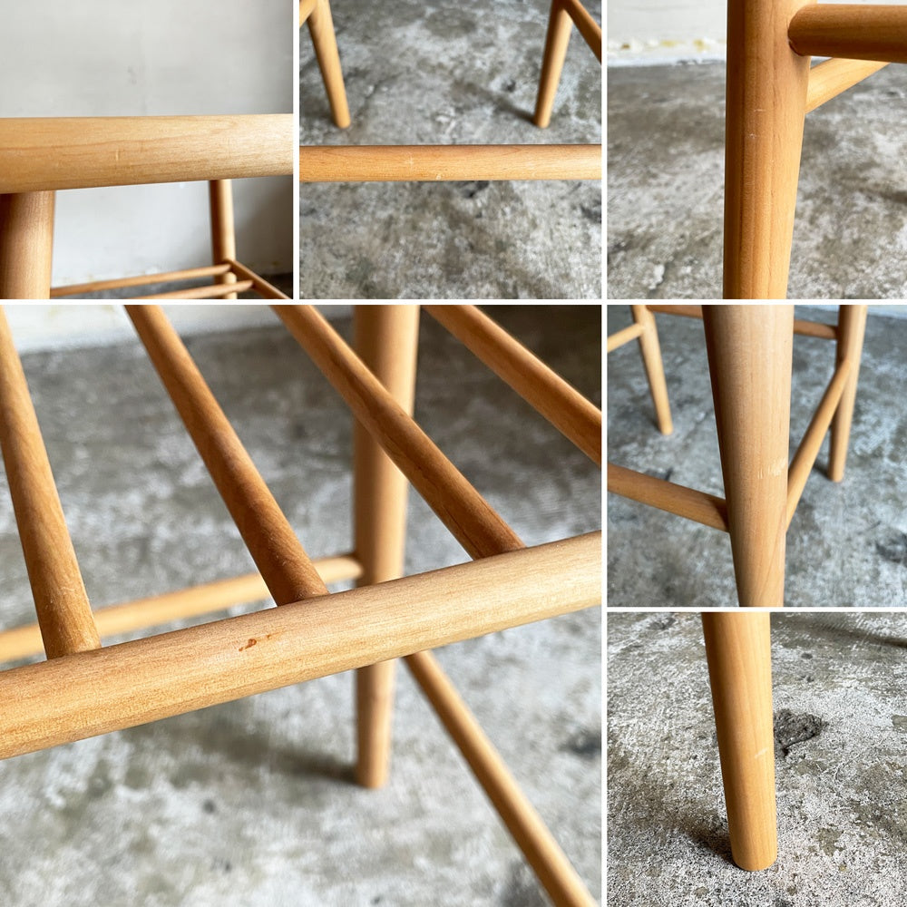 モモナチュラル MOMO Natural モチャ ウッドスツール L MOCHA WOOD STOOL L ハイスツール アルダー材 ナチュラル H61cm ナチュラルデザイン ■