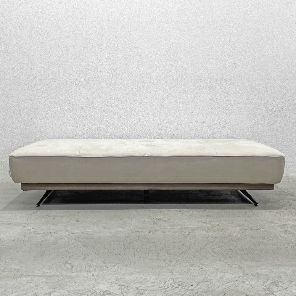 リラックスフォーム RELAX FORM アルフレード ALFREDO ２人掛け ソファ レザーテックス W183cm デイベッド 関家具 展示美品 A〓