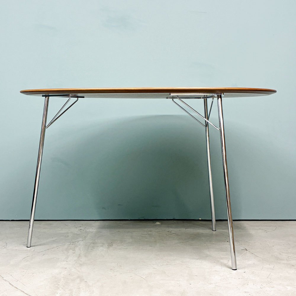 フリッツハンセン Fritz Hansen エッグテーブル EGG ダイニングテーブル 3603 ウォールナット 115cm アルネ・ヤコブセン 美品 ◎